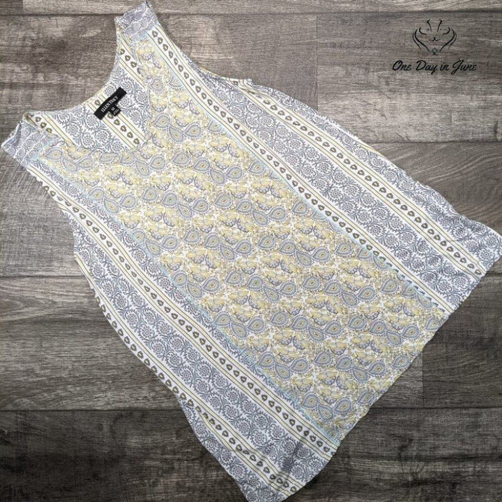 Ellen Tracy Super Soft Tank Top Size M
